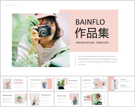 小清新ins风总结报告通用模板