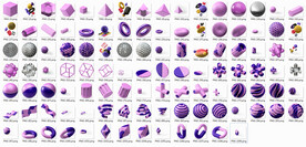 几何体网页图标