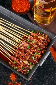 香辣肉串
