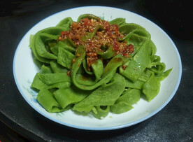 菠菜面皮