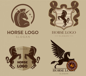 马logo素材