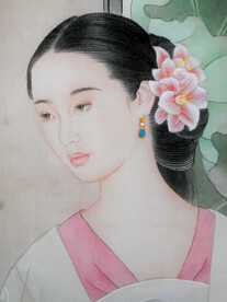 仕女像