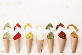 彩色粉末调味料