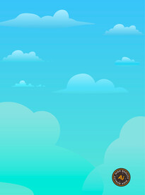 卡通天空背景