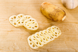 切片莲藕美食食材