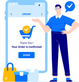 订单确认概念图