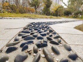 石子路 公园小道 