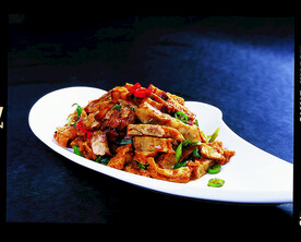 腊味烤豆腐