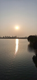 青云湖夕阳