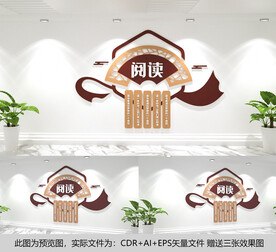 阅读文化墙
