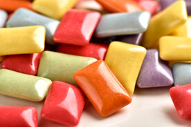 五彩空气糖果零食