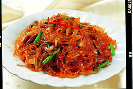 泡菜炒细粉