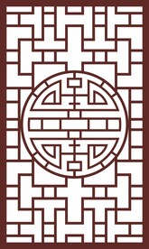 古风窗框