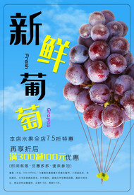 葡萄海报