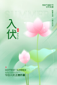 入伏海报