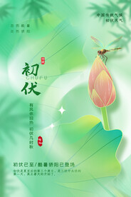 入伏海报