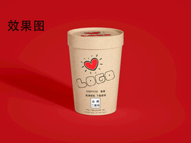 饮料纸杯样机