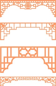 镂空窗花格