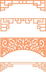 古典镂空花纹