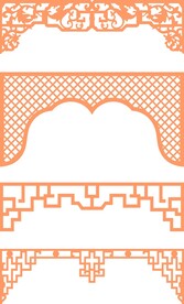中国风花格