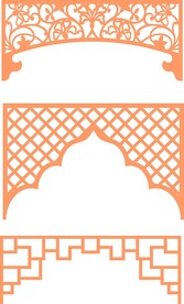 镂空花格
