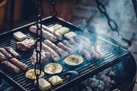 烧烤美食烤肉图片素材