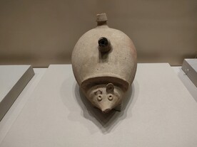 刺猬形奠酒容器叙利亚精品文物展