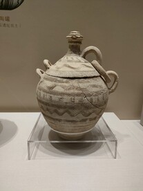 带盖陶罐叙利亚精品文物展览