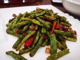 炝炒四季豆