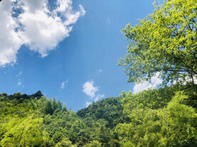 绿水青山蓝天白云