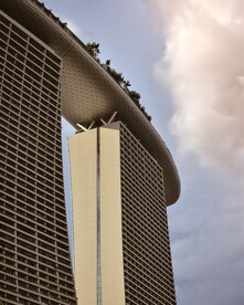 新加坡 城市 滨海 建筑 