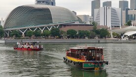 新加坡 城市 滨海 建筑 