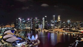 新加坡 城市 滨海 建筑 