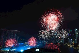 新加坡 城市 滨海 建筑 
