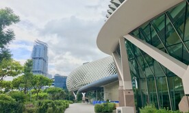 新加坡 城市 滨海 建筑 