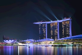 新加坡 城市 滨海 建筑 