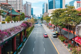 新加坡 城市 滨海 道路