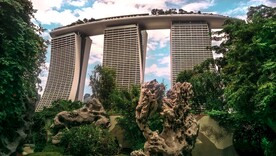 新加坡 城市 滨海 建筑 