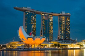 新加坡 城市 滨海 建筑 