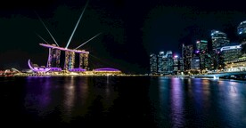 新加坡 城市 滨海 建筑 
