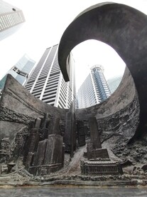 新加坡 城市 滨海 雕塑