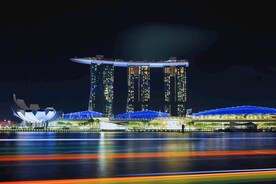 新加坡 城市 滨海 建筑 