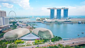 新加坡 城市 滨海 建筑 