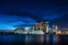 新加坡 城市 滨海 建筑 