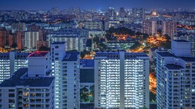 新加坡 城市 滨海 建筑 