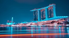 新加坡 城市 滨海 建筑 园林