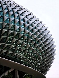 新加坡 城市 滨海 建筑 纹理