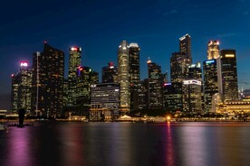 新加坡 城市 滨海 建筑 园林