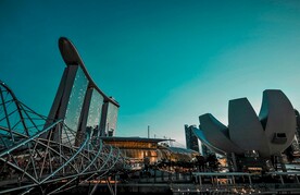 新加坡 城市 滨海 建筑 园林