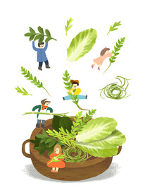 春天插画